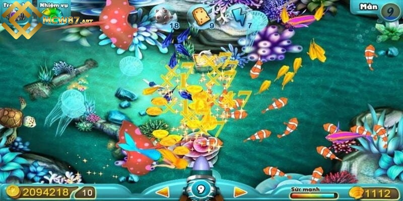 Vận dụng các tính năng hỗ trợ săn cá